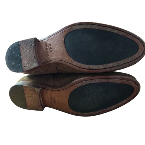 NDC Made By Hand Sacchetto L Chelsea Cognac Boots Size 40 - Picture 6 of 9